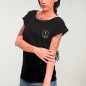 Women T-shirt Black Bali