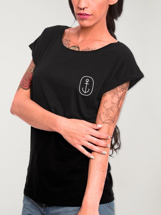 Camiseta de Mujer Negra Bali