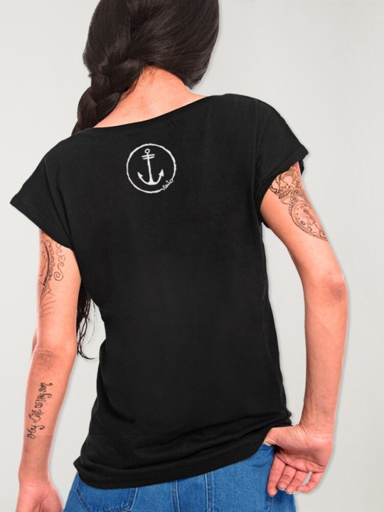 Camiseta de Mujer Negra Bali