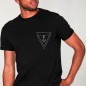 Men T-Shirt Black Tropical