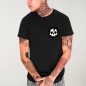 Camiseta de Hombre Negra Thunder Skull