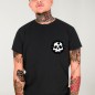 Camiseta de Hombre Negra Thunder Skull