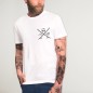 Men T-Shirt White Slab