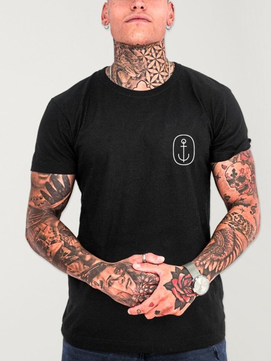 Camiseta de Hombre Negra Bali