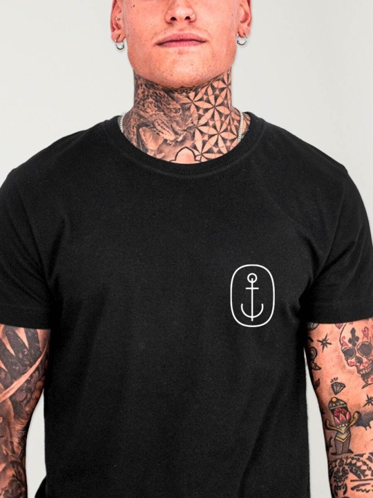 Camiseta de Hombre Negra Bali