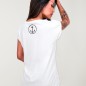 T-shirt Femme Blanc Slab