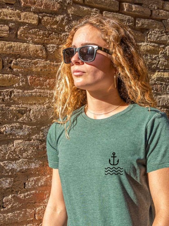 Camiseta Unisex  Verde Lines