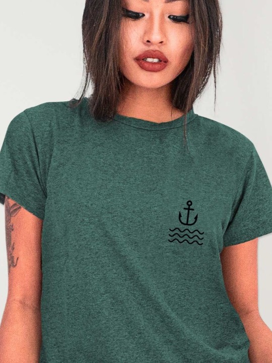 Camiseta Unisex  Verde Lines