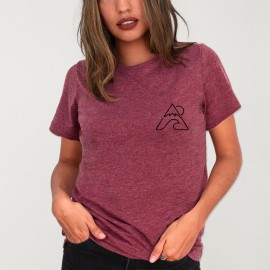 Unisex T-Shirt Burgundy Frontier