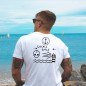 Men T-Shirt White Only Locals