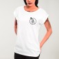 Women T-shirt White Only Locals