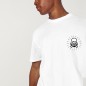 Men T-Shirt White Raid