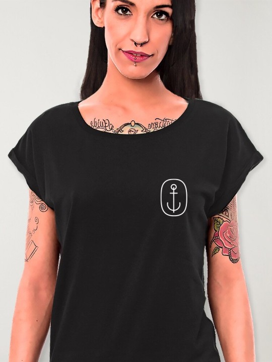 Camiseta de Mujer Negra Bali