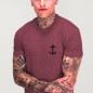 Men T-Shirt Burgundy Kalima