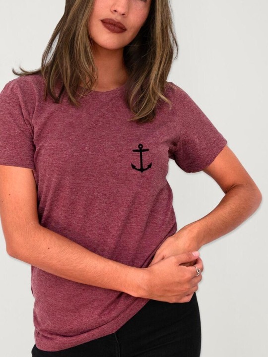 Unisex T-Shirt Burgundy Kalima