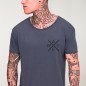 T-shirt Herren mit U-Ausschnitt Ozean Drifter