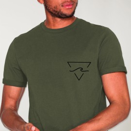 Men T-Shirt Khaki Sea You