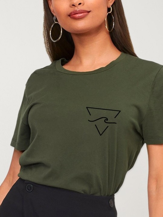 T-shirt Unisex Khaki Sea You