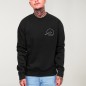 Men Sweatshirt Black Deepwater