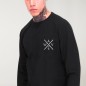 Sweatshirt de Hombre Negra Drifter