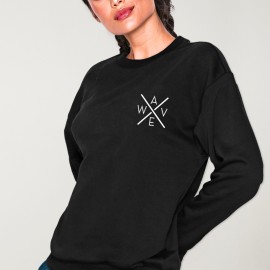 Women Sweatshirt Black Drifter