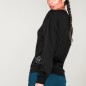 Sweatshirt Damen Schwarz Drifter