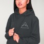 Women Hoodie Dark Lead Current