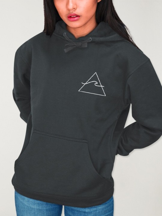 Women Hoodie Dark Lead Current