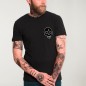 Camiseta de Hombre Negra Wanderer Skull