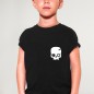 T-shirt Garçon Noir Calavera