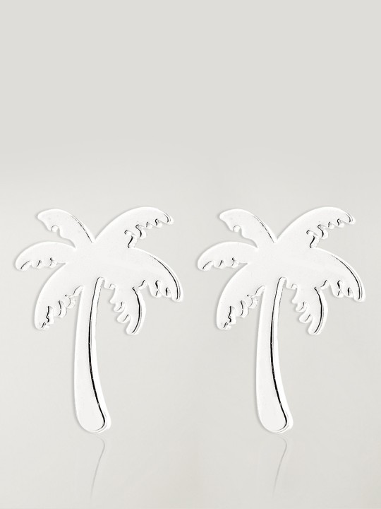 Boucles d'oreilles Argent Palm