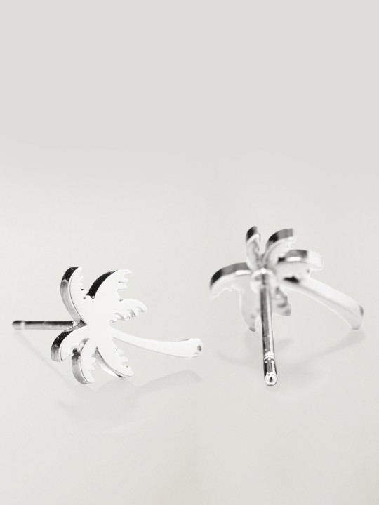 Boucles d'oreilles Argent Palm