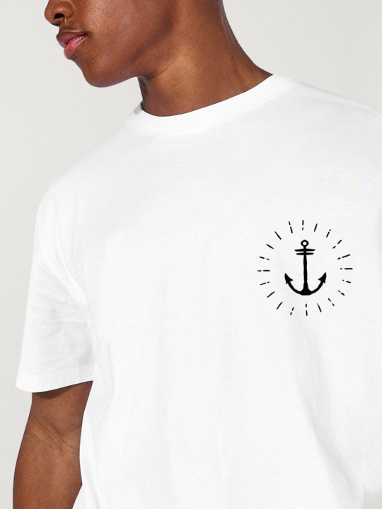 Camiseta de Hombre Blanca God of Sea