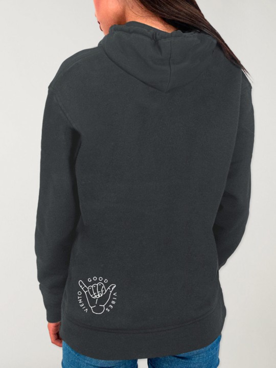 Women Hoodie Dark Lead Current