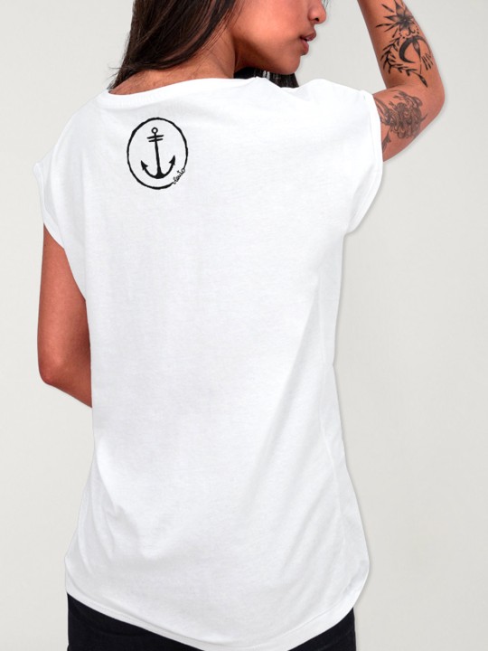 T-shirt Femme Blanc Spirit