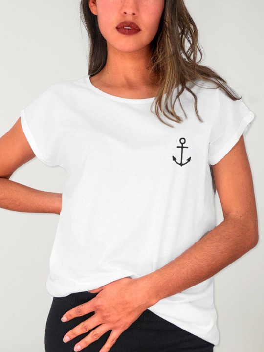 Camiseta de Mujer Blanca Elegant