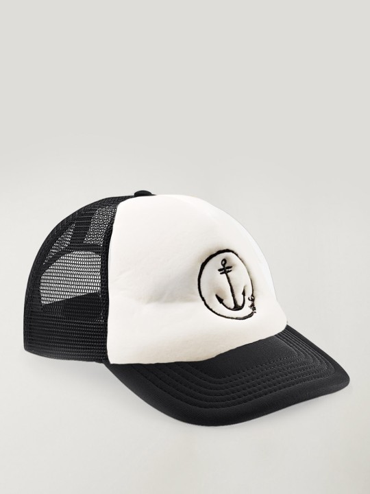 Cappellino trucker Bianco Anchor Logo