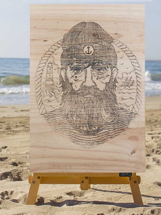Planche de bois Transfer Real Captain