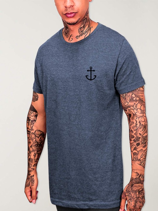 Men T-Shirt Blue Sumbawa