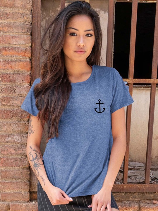 T-shirt Unisex Blau Sumbawa