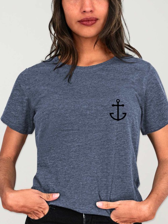 T-shirt Unisex Blau Sumbawa