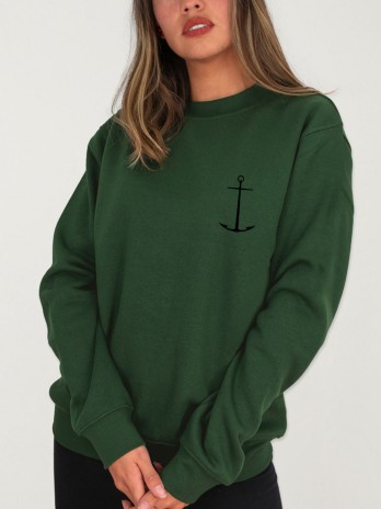 Sweatshirt de Mujer Verde Black Point