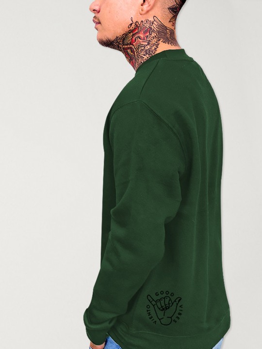 Sweatshirt de Hombre Verde Black Point