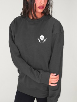 Women Sweatshirt Dark Lead Rebel