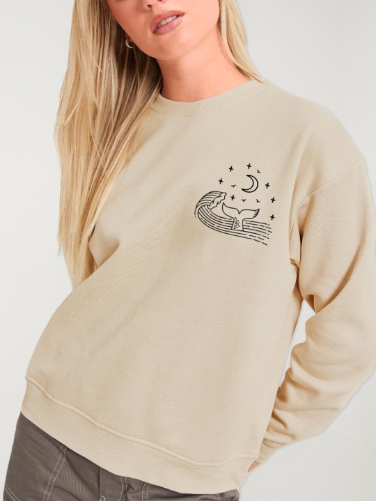 Sweatshirt de Mujer Arena Ocean Vibes