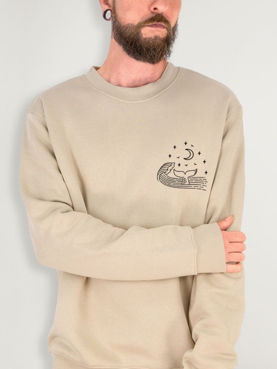 Sweatshirt Herren Sand Ocean Vibes