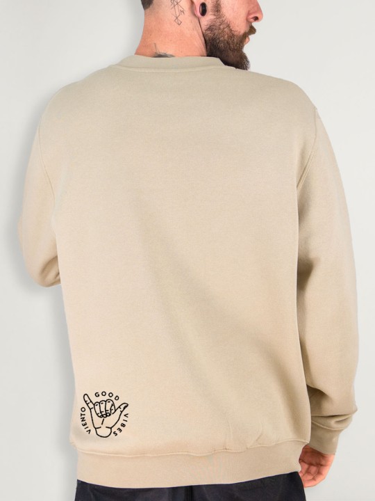 Sweatshirt Herren Sand Ocean Vibes