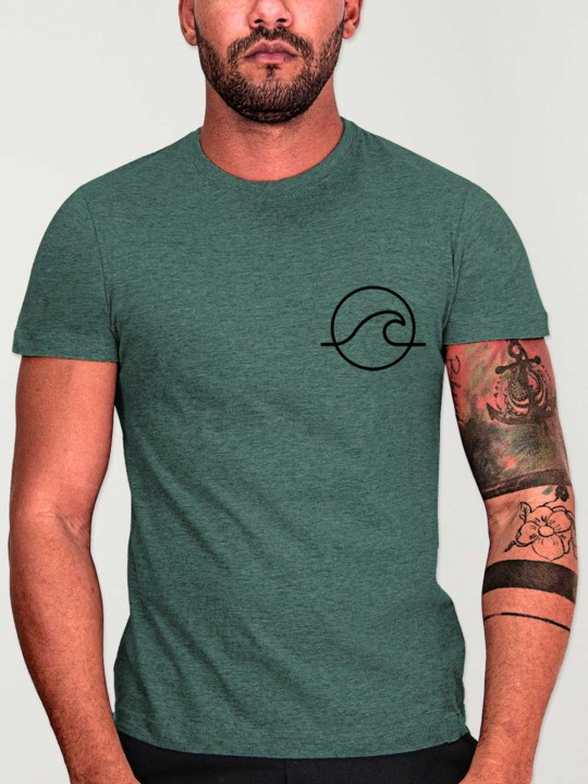 T-shirt Herren Grün Ride