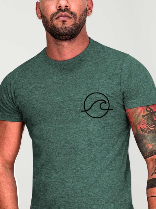 T-shirt Herren Grün Ride