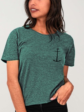 T-shirt Unisexe Vert Black Point